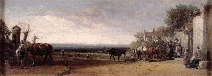 A porta da pensão perto de Gravesend